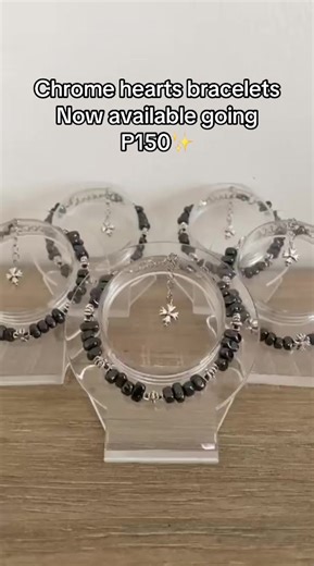 Chrome Hearts bracelets now available P150✨ we go all out this summer to provide the best quality at the best prices✅ App 74296923 to get one today, limited stock available🤞🏽 #fypシ゚viral #tiktokbotswana🇧🇼tiktoksouthafrica🇿🇦 #viral #fyppppppppppppppppppppppp