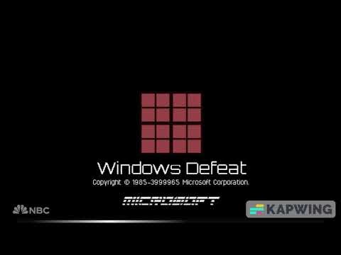 Windows Defeat (NBC Screenbug)