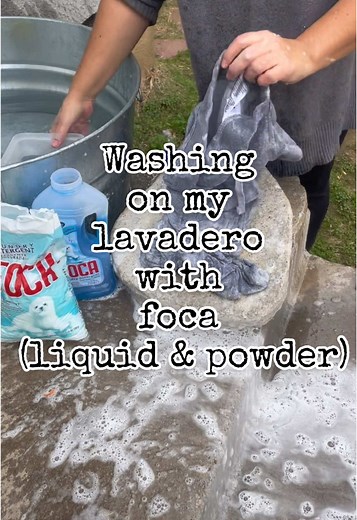 Handwashing Clothes on My Lavadero with Foca Soap