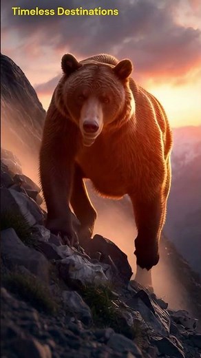 The Himalayan Brown Bear – The Guardian of Kashmir’s Highlands 🐻🏔️ | Wildlife of Kashmir