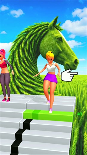 play and Fail -Down stairs Race 3d