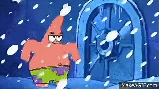 Patrick Star - Open Sesame! on Make a GIF