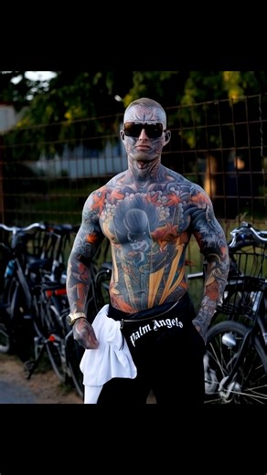 😱 From the first tattoo to a full body tattoo! Guy got his first tattoo at 20 and by the time he was 25 he had 95% of his body covered! 🔥 💸 Spent almost $60,000, but the most shocking thing is that his parents turned their backs on him... 😲 Recently he decided to show what he looked like BEFORE all this. | Maxabrax