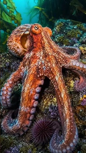 The Giant Pacific Octopus: The Smartest Giant of the Sea!