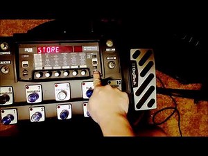 Digitech RP1000 - Set up - Distotion