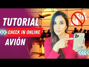 🔥​ VIAJAR por PRIMERA VEZ 📍Cómo hacer el check in online AVIÓN ?