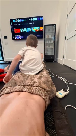 Michelle McCool-Calaway on Instagram: "Ya know….we do ABC Yoga & Danny Go, I try to get some chi machine in for the ole hips and a kid@is STILL on me! . . Don’t knock Danny Go! Do about 5 of those videos and you’ve got a legit workout in😂#justmove"