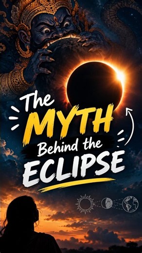 The Myth Behind the Eclipse 🌑 | What Really Happens?