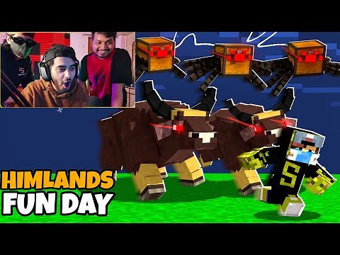 Himlands Gang Challenged Me in Minecraft