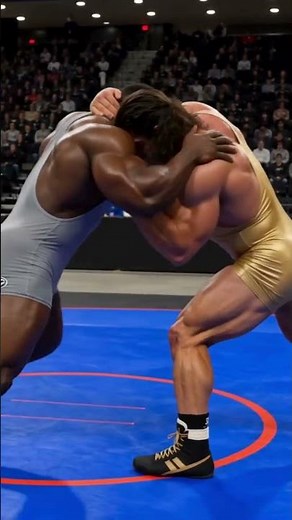 Lamar vs. Kostas: Heavyweight Lock-Up at Center Mat 🤼