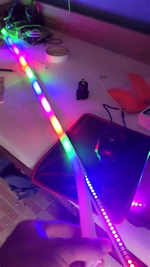 Led strip argb arduino + Cover led