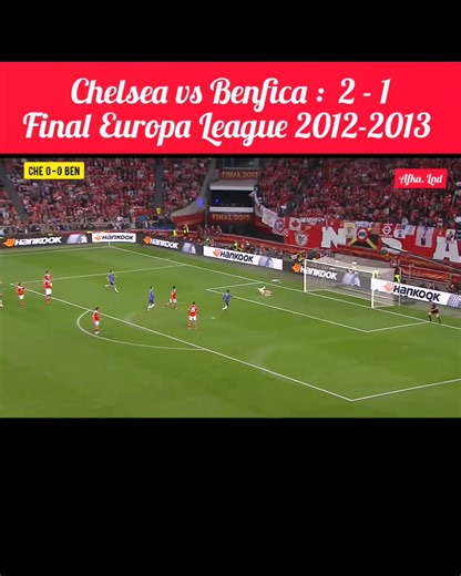 307K views · 6.3K reactions | Flashback Final Europa League 2013 -> Chelsea vs Benfica : 2 - 1 #UEL2013 #Chelsea #Benfica #Torres #Lampard #Cech #Football | Afk Lnd | Facebook