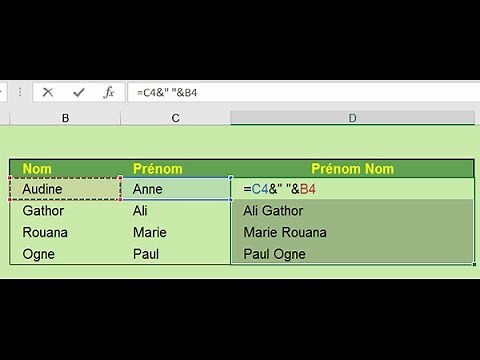 Excel concatenation, combining text or joining cells