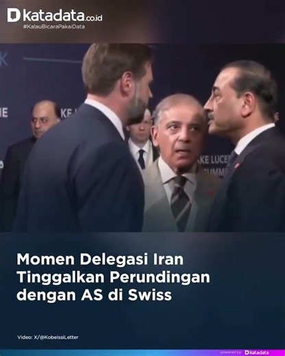 Moment Iranian Delegation Walks Out of Talks with US in Switzerland