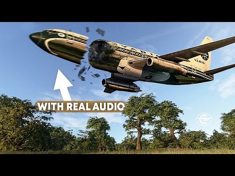 Boeing 737 Gets Lost and Crashes in the Middle of Nowhere (With Real Audio)