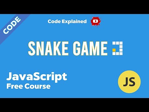 JavaScript Snake Game For Beginners | Code Part | JavaScript Project