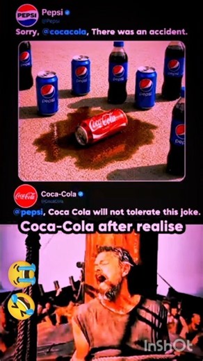 💀 Pepsi vs Coke… The Ultimate Showdown! 🔥#Pepsi #CocaCola #PepsiVsCoke #Coke #youtubeshorts