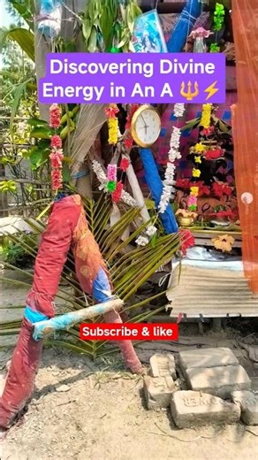 Discovering Divine Energy in an ancient hidden shrine. 🙏🚩 #mahadev #shortsfeed
