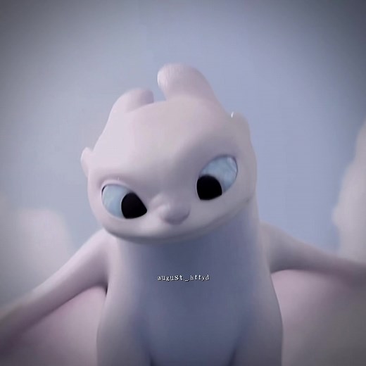 Light Fury and Toothless Smiling Compilation