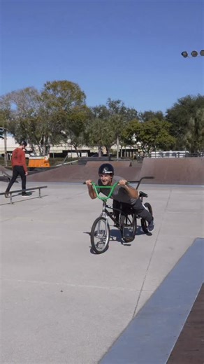 scottycranmer on Instagram: "We Built A Tandem BMX Bike And Brought It To The Skatepark! @mattycranmer @thatloserbrandon"