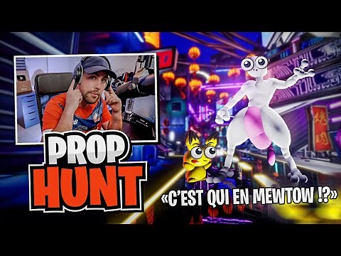 Prop Hunt in Pokemon City on Fortnite Creative!