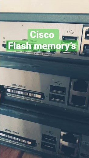 Cisco router flash memory