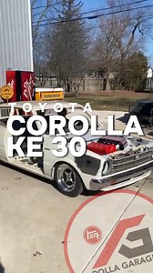 A crazy restoration project from Matt Monday, combining a Toyota Corolla KE30 with an F20C engine and AP1 S2000 transmission. 🔰🇺🇸 #toyotacorolla #ke30 #f20c #toyota #ap1s2k #corolla #corollausa #mondayraceengines #rollagarage | Rolla Garage