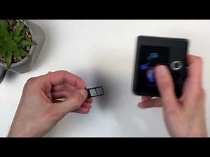 ZTE Nubia Flip 2 – How to Insert SIM and SD Card
