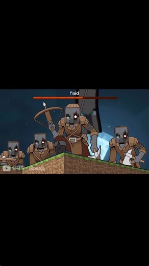 ⚡️✩STEVE✩⚡️ on Instagram: "Minecraft raid episode 2 minecraft animation"