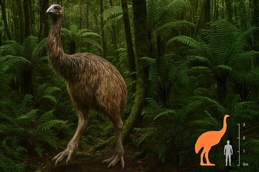 At 3.6 metres tall, this prehistoric giant is Earth's tallest bird ever. Now 600 years after its extinction scientists are trying to bring it back... Will they succeed? | Discover Wildlife