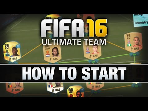 LET'S PLAY FIFA 16 - #1 'HOW TO START' - FIFA 16 ULTIMATE TEAM RTG