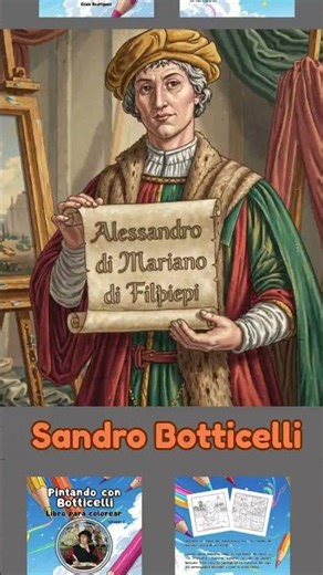 Pero me apodaron Botticelli. "Pintando con Botticelli". #arte #pintores