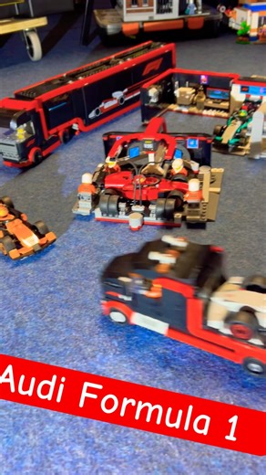 Audi F1 Lego City #lego #legof1 #formula1 #rlfm #60493 #gifted