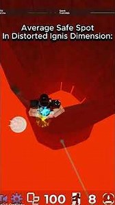Average Distorted Ignis Dimension Safe Spot in Flood Escape 2 #floodescape2 #fe2 #roblox