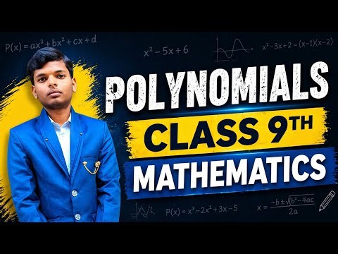 Polynomials Class 9th | Full Chapter One Shot | Maths | Chapter 2