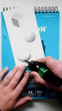 How to do Stippling for smooth shading ✨ #arttutorial #tattoo