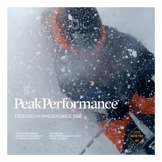 83 shares | A mountain brand shaped by decades of alpine exploration. Discover the latest collection in store and online. | Peak Performance | Facebook