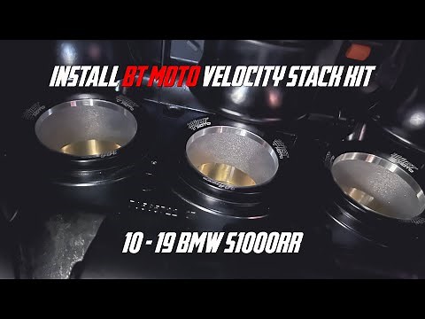 Install BT Moto Velocity Stack Kit, 10-19 BMW S1000RR