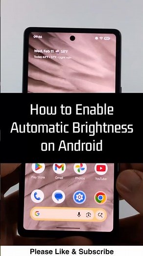How to Enable Automatic Brightness on Android