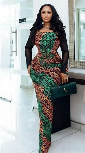Gorgeous and Adorable African Styles | Long Gown #kitenge #africanfashion