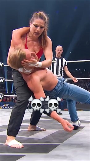 MARINA SHAFIR WITH ORANGE CASSIDY 💀👌#wrestling#wrestlingshorts#aew#aewgrandslam#fyp#shortvideo#mms#x