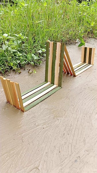 Build This Amazing Bamboo Structure! 🔥🏡 #bamboo #crafts #shorts