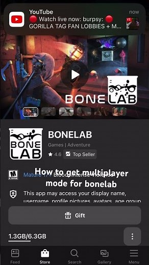 How to get multiplayer mode for bonelab
