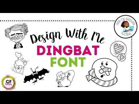 Design With Me: DINGBAT FONTS – 🤗 Make Creative Fabrica Digital Products