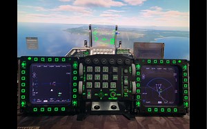 dcs如何简单便宜的搞好一套mfd 3 设置安装组装成品效果