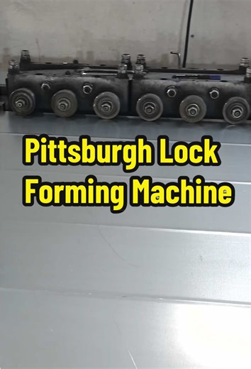 Efficient Air Duct Manufacturing with Pittsburgh Lock Forming Machine