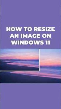 How to resize an image in Windows 11 using Microsoft Paint