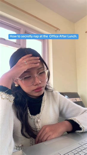 How to Nap Secretly at the Office After Lunch