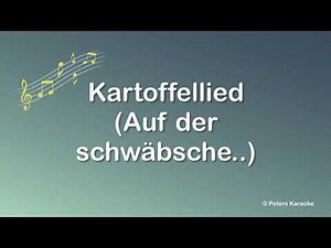 Kartoffellied, Auf der schwäbsche Eisebahne, Singen mit Senioren, Volkslieder, Schlager, Liedertexte