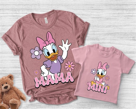 Mama and Mini Daisy Duck Shirt/matching Disney Mom Daughter Shirt, Mama and Mini Shirt, Mommy and Me Girl Shirt, Mothers Day Matching OIPX10 - Etsy